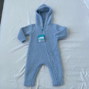 Posh Peanuts Teddy Fleece One Piece Jacket Size 6-9 NWT